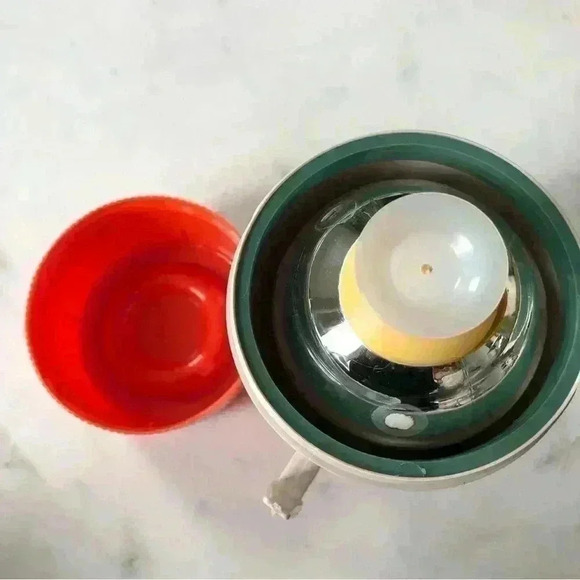 Vintage 60s orange glass insert wide mouth  Thermos model 6202 - Picture 7 of 9